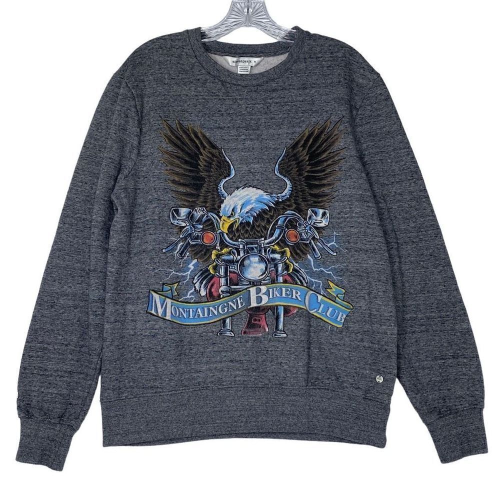 ElevenParis  Montaingne Biker Club Men’s Sweatshirt, M